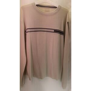 Men's Vintage 90s Y2K Striped Sweater "Extreme Exg" Pullover XL